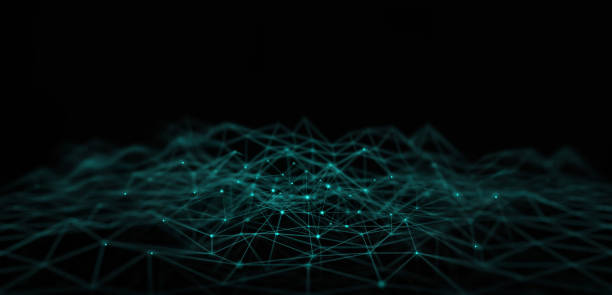 istock Structure of the network connection and digital data. Blockchain technology futuristic networking. ICT(Information Communication and  IoT(Internet of Things) 1364321974