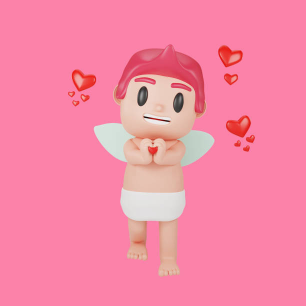 istock cupid character valentine's day concept 1364342050