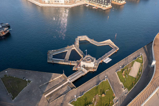 istock Sluseholmen Harbour Bath in Copenhagen 1364351004