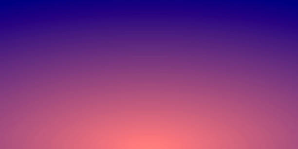 추상흐린 배경 - 초점이 맞지 않는 보라색 그라데이션 - blue background orange background purple background light stock illustrations