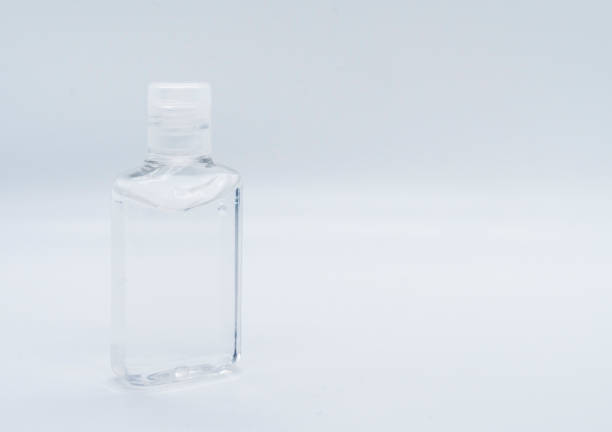 istock Clear hand sanitizer jel isolated on a white background. 1364362240