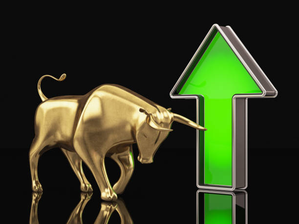 istock Bull Stock Market Prices Concept. 1364366974