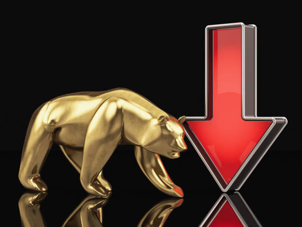istock Bear Stock Market Prices Concept. 1364366991