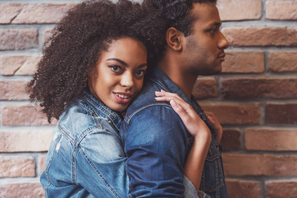 istock Attractive Afro-American couple 1364371155