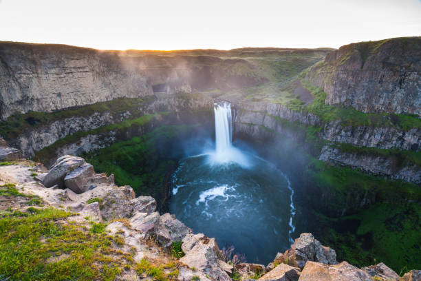 istock palouse fall state park at sunset,washington,usa. 1364372559