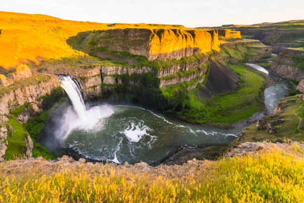 istock palouse fall state park at sunset,washington,usa. 1364372560