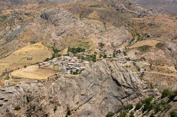 istock Arid landscape in Northern Kurdistan, Turkey 1364378417