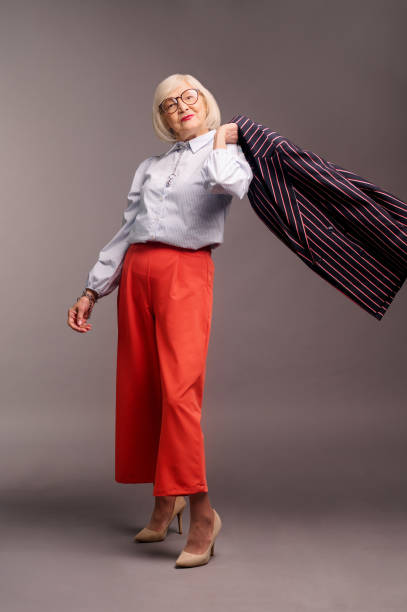 istock Good-looking senior woman feeling confident and energetic 1364384149