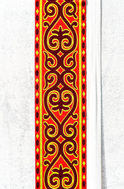 istock Traditional Kyrgyz carpet ornamen 1364386007
