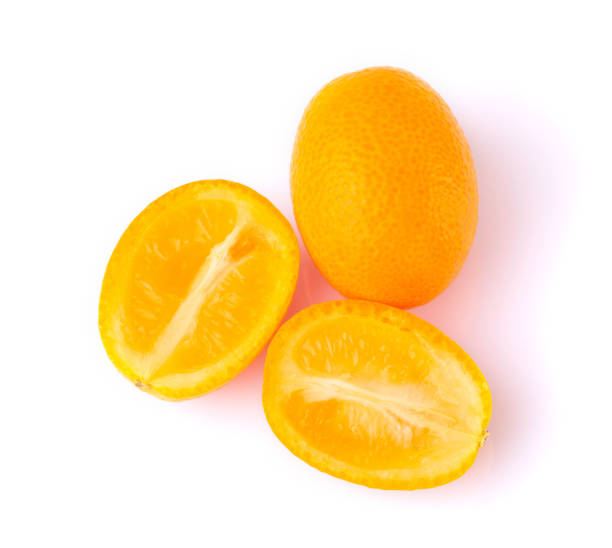 istock Kumquats isolated on white background 1364387560