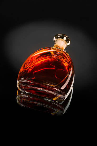 istock Whiskey, cognac, brandy, bourbon, rum, scotch. Strong alcohol drink close-up.. 1364396621