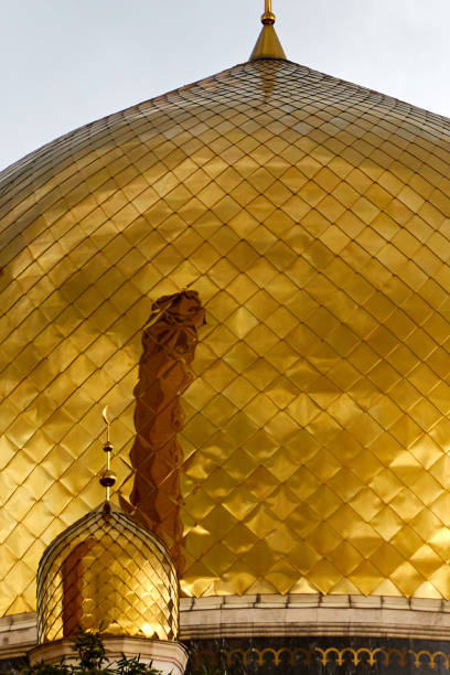 istock gilded dome and minarets of the mosque 1364398627