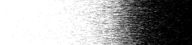 istock Vector black and white halftone gradient banner, texture template made of a lines, grunge graphic backdrop, texture. 1364401974