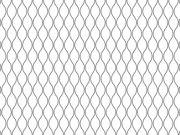 Vector illustration of tatewaku pattern