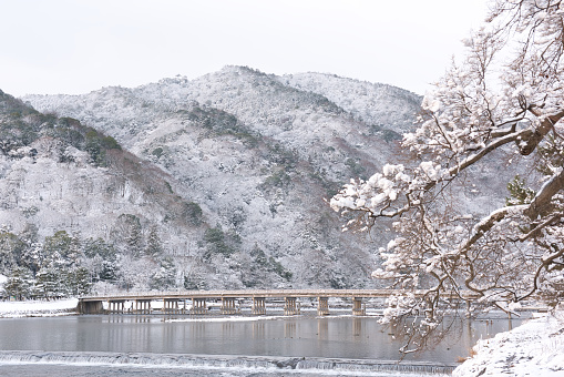 Arashiyama in winter Kyoto