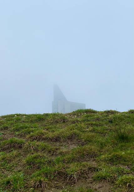 Skyscraper in the Fog