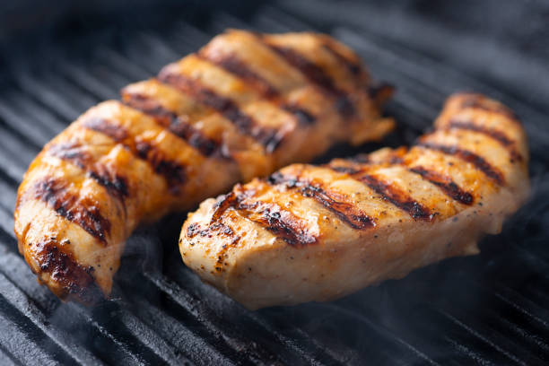 istock Grilled Chicken Tenderloins 1364420003