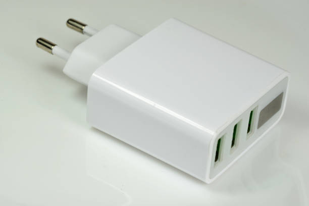 istock 3-fold usb charger in a closeup 1364428003