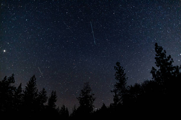 istock Northern Taurids Meteor Shower Landscape 1364432356