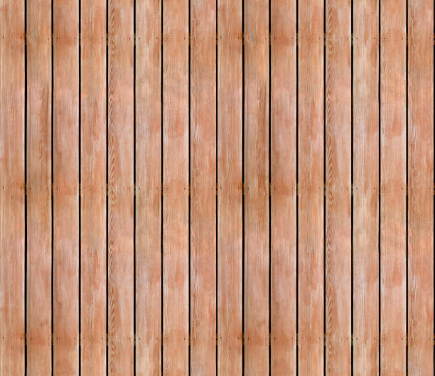 textura de patrón de listones de madera sin costuras - wood rustic close up nail fotografías e imágenes de stock