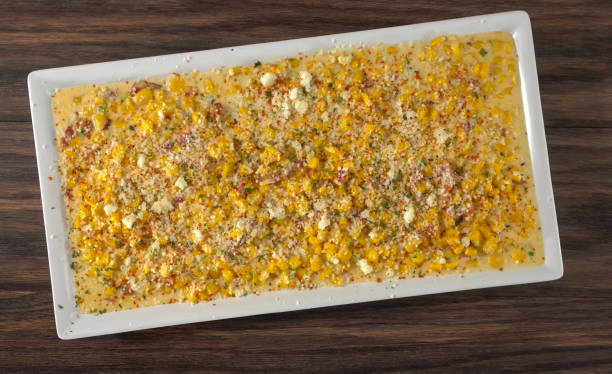 Mexican street corn. Street Corn (Elote). Homemade Roasted Street Corn Salad Dip Mexican street corn. Street Corn (Elote). Homemade Roasted Street Corn Salad Dip corn salad stock pictures, royalty-free photos & images