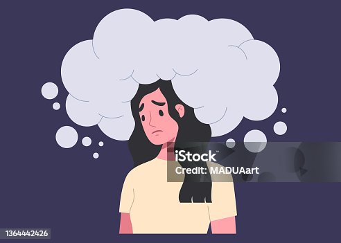 77 Cartoon Character With Cloud Over Head Stock Photos, Pictures &  Royalty-Free Images - iStock