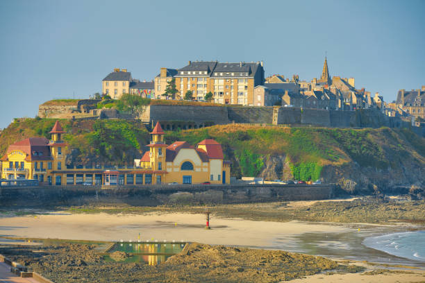 istock sunset Granville france normandy 1364447563