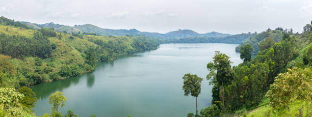 istock An extinct volcano crater in the Katwe region, Uganda. 1364447913