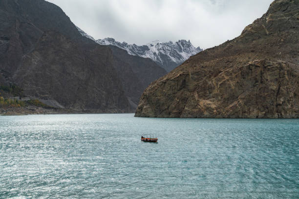 istock Boat on Atabatt lake 1364451524