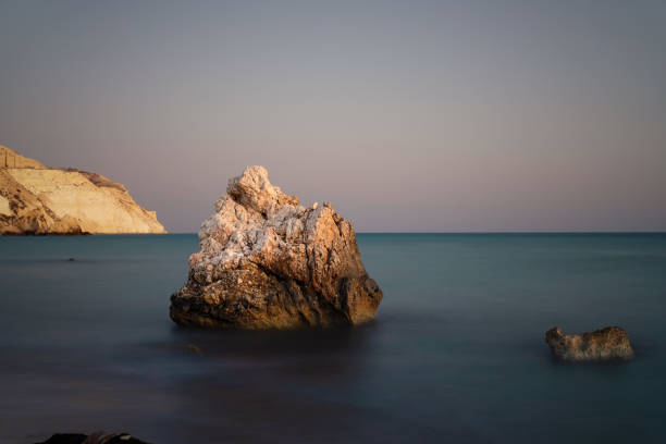 Aphrodite's Beach in southern Cyprus, post processed using exposure bracketing