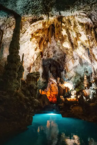 Photo of Jeita Grotto near Beirut, Lebanon taken in October 2021