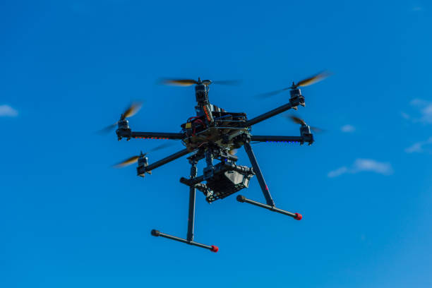istock Drone no copyright fly in the sky 1364457491
