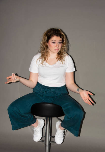 istock Young woman expressing her emotions 1364466438