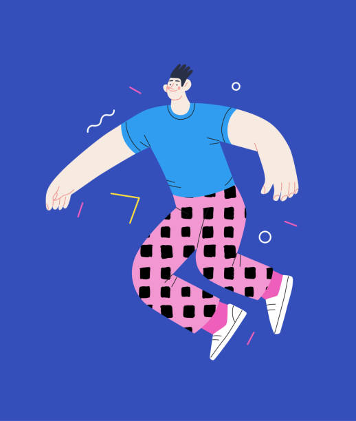 istock Happiness - happy people jumping in the air cheerfully 1364467248