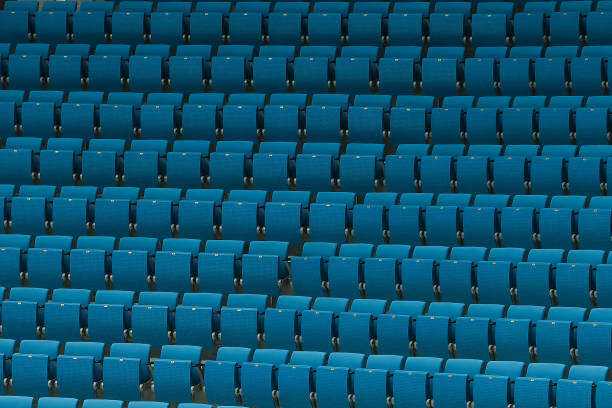 istock rows of empty seats in the auditorium 1364471255