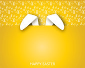 istock Easter background illustration  , greeting card 1364472510