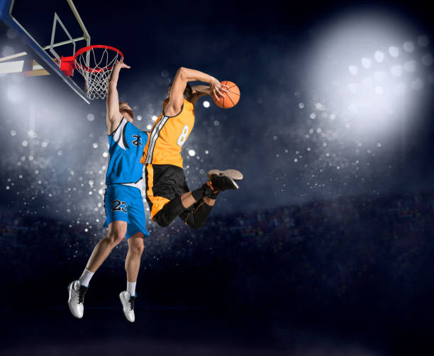110+ Basketball Blocked Shot Stock Photos, Pictures & Royalty-Free