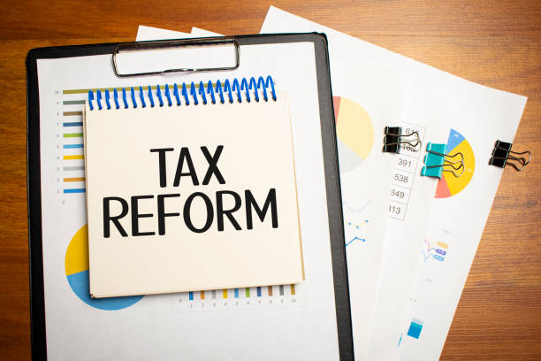 istock TAX REFORM is written on a notepad on an office desk 1364486220