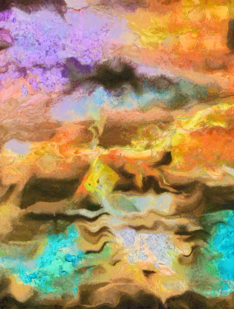 istock Colorful Abstract Painting 1364488255