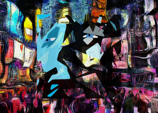 istock Times Square New York Painting 1364488344
