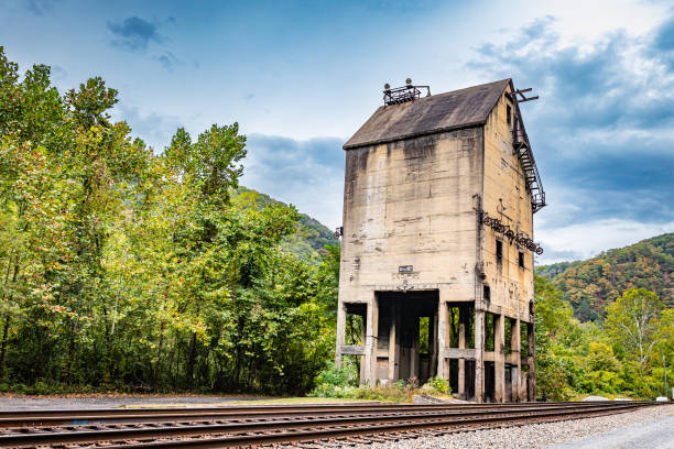 Abandoned Coal Tower Thurmond West Virginia