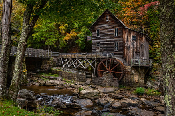 istock Glade Creek Grist Mill Babcock State Park West Virginia 1364491387