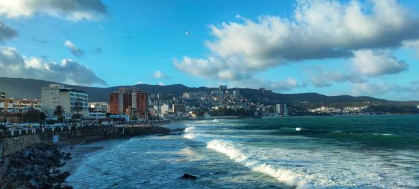 istock Seaside view with cloudy sky in Annaba city 1364494748