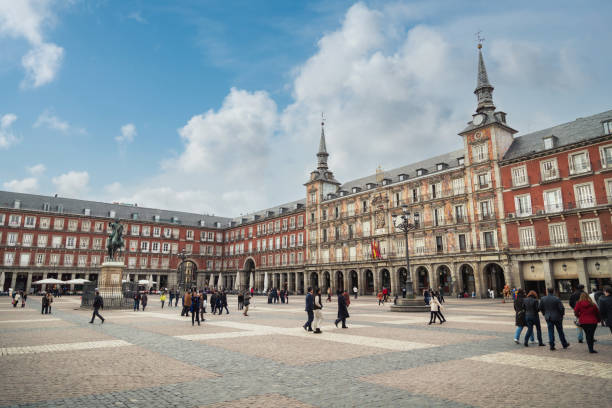 istock Plaza Mayor in Madrid Espanha 1364496162