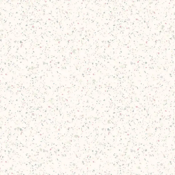 Vector illustration of Terrazzo marble seamless pattern. Realistic vector texture of mosaic floor