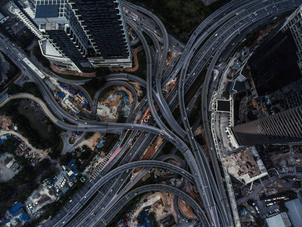 istock Kuala Lumpur aerial highway junction 1364502388