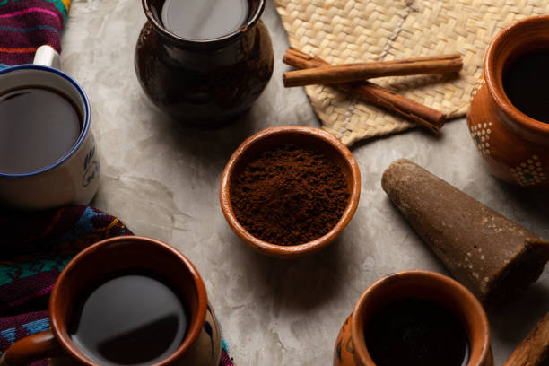 istock Mexican pot coffee with cinnamon and piloncillo 1364509215