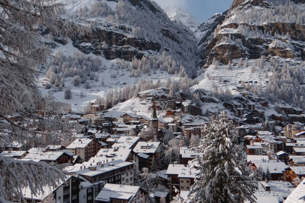 istock View of Zermatt after snow 1364529700