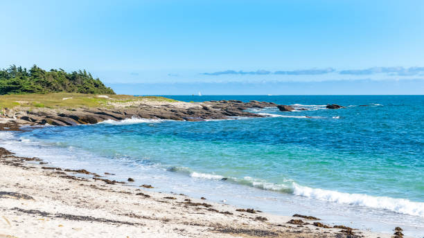 The Quiberon peninsula, in Brittany
