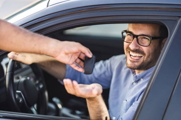 istock Here are the keys for your new car! 1364544924